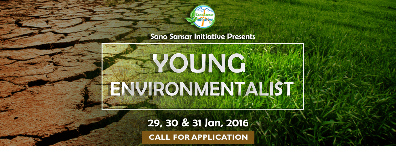 Call For Applications – Young Environmentalist
